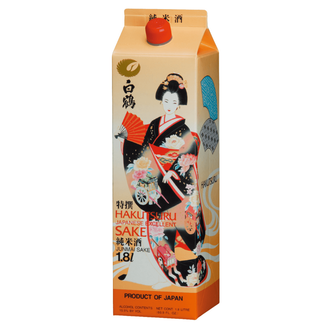 HAKUTSURU EXCELLENT JUNMAI CARTON 1.8 L TET