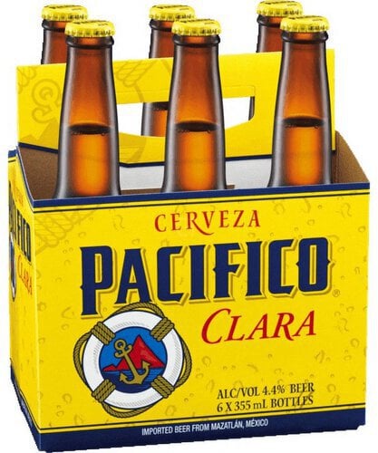 PACIFICO CLARA 6 pack 12oz bottles