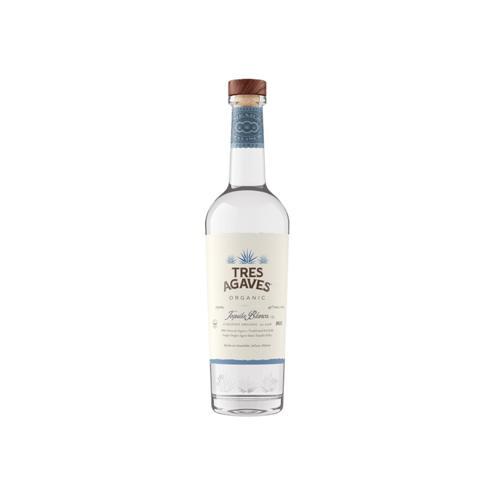 TRES AGAVES TEQUILA BLANCO 1 L