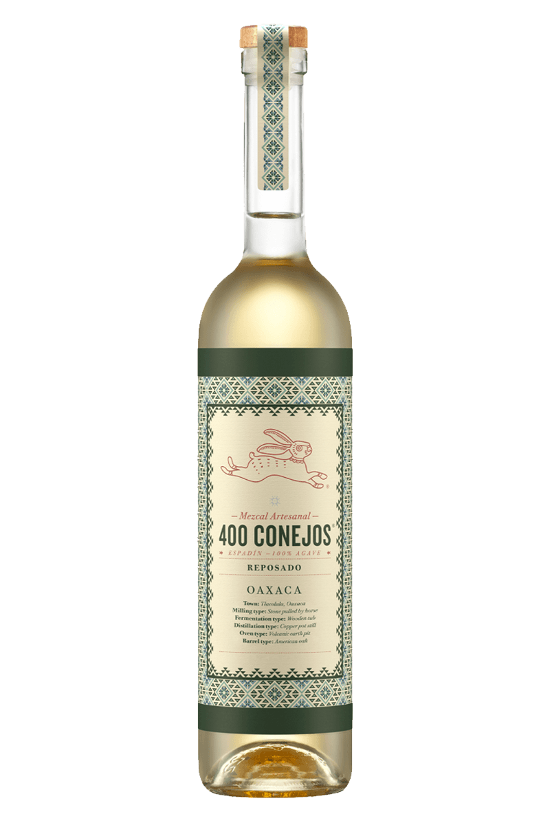 400 CONEJOS MEZCAL ESPADIN REPOSADO 750ML