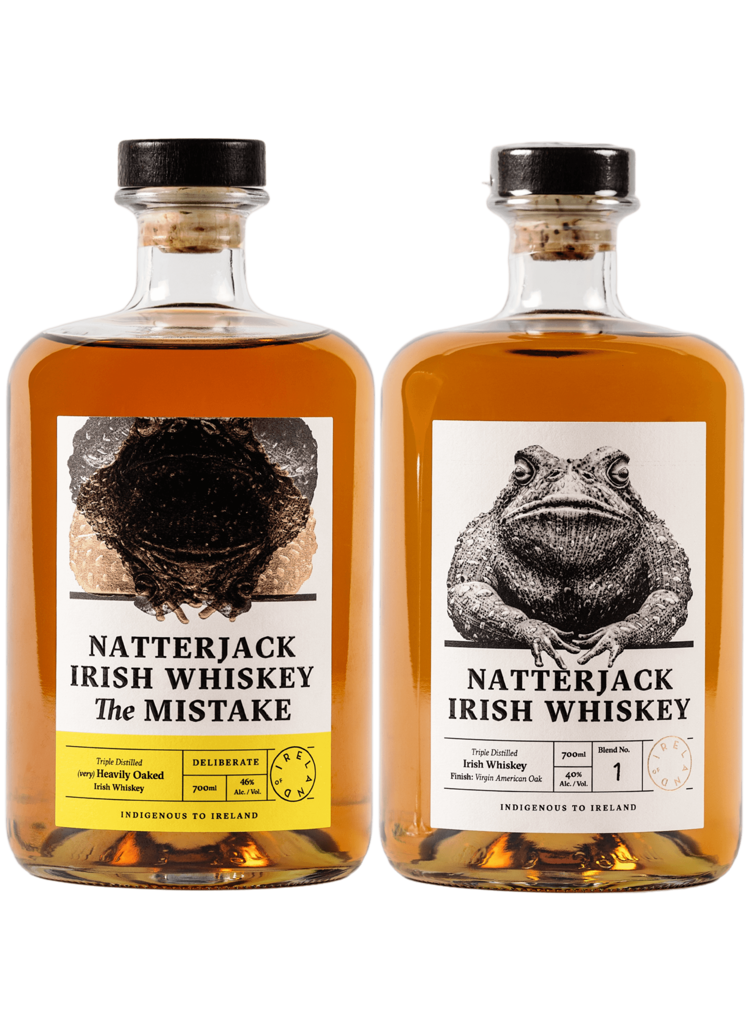 Natterjack Irish Whiskey The Mistake 700ml