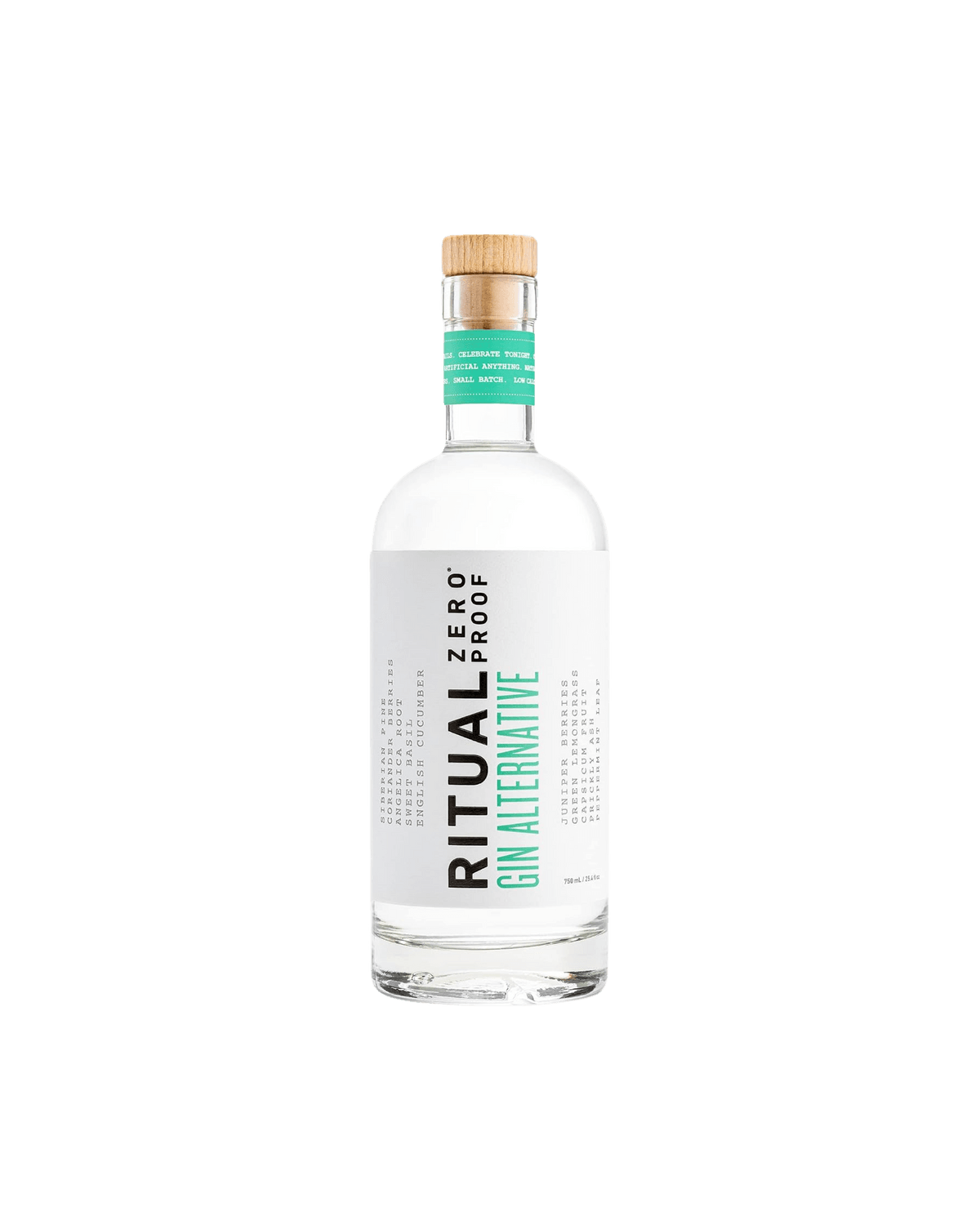 RITUAL ZERO PROOF GIN ALT NON ALCOHOLIC 750