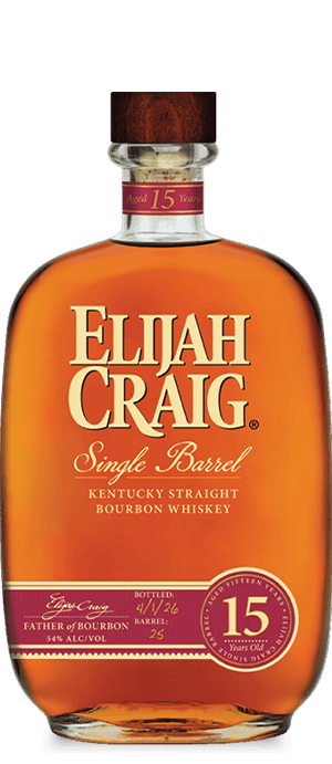 ELIJAH CRAIG SINGLE BARREL  15 YR     750ML