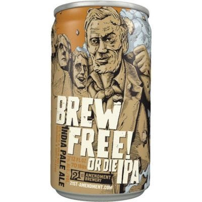 Brew Free Or Die Ipa 21st Amendment